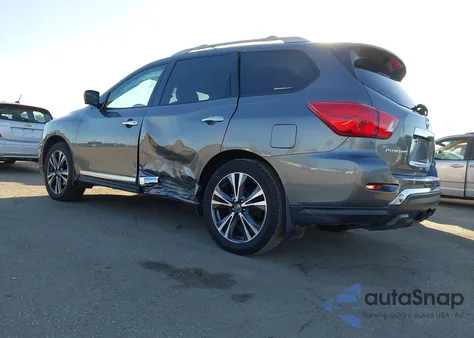 2019 Nissan Pathfinder Platinum из США, поврежденный, VIN 5N1DR2MN5KC650092